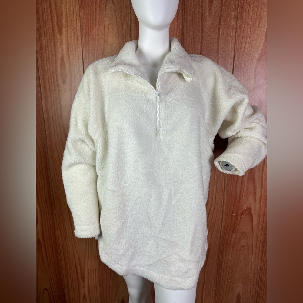 All in Motion Fleece‎ Sweater Pull Over Plus